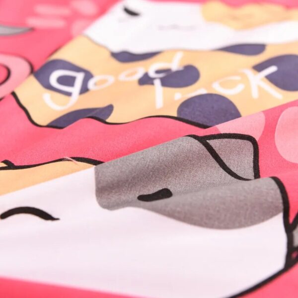 Kawaii Bed Sheets Cartoon-Themed Duvet Cover Bed Set for Double Beds with Luxurious Pillowcases - 200x200 Size (Sheet Not Included) - Image 5