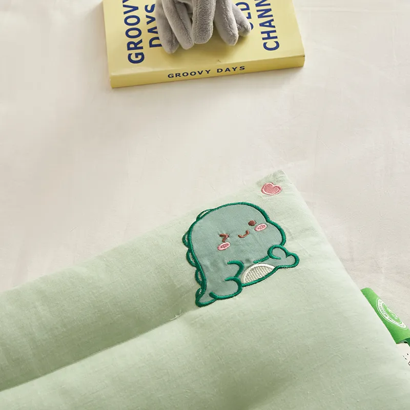 Soft 1pc Kids Body Pillow for 2-Year-Olds - Washable Toddler Sleeping Pillow for Babies - Cozy Small Pillow for Comfortable Sleep